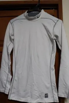 【美品】NIKE PRO COMBAT 長袖コンプレッションシャツ 白 L