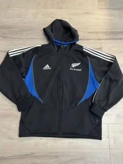 adidas × アルバルク東京 バスケ パーカー ブラック×レッド Lサイズ