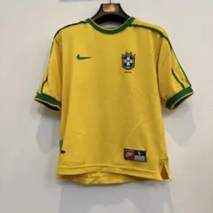 NIKE ナイキ　W杯　1998年モデル　ブラジル代表　サイズL 超希少品 NIKE ナイキ W杯 1998年モデル ブラジル代表 サイズL 超希少品