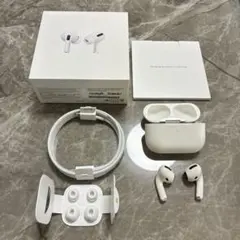 airpods pro 第一世代 ケース、充電ケーブル、箱付き