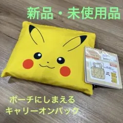 ポケットモンスター 피카츄 ポーチ付きキャリーオンバッグ