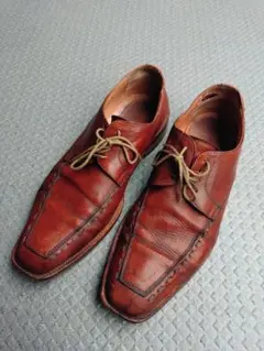 【私物 断捨離】イタリカ製　レザー ビジネスシューズ ドレスシューズ 28cm