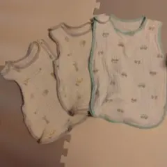 綿スリーパー　3枚セット 70〜80