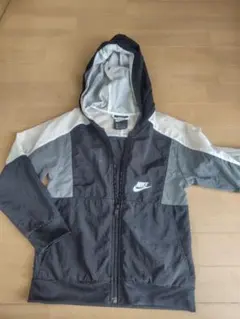 Nike フード付きジャケット XS グレー/ブラック