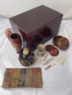 c146 四方盆 松面皮擢漆 鵬雪斉好 石津外記 木箱 茶道具 古物 c146 四方盆 松面皮擢漆 鵬雪斉好 石津外記 木箱 茶道具 古物