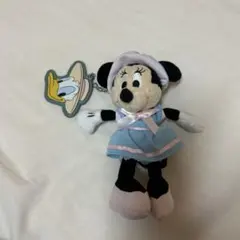 【新品・未使用】ミニーマウス ぬいぐるみ 水色