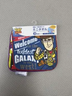 トイストーリー ピクサー ディズニー　ミニタオル　3枚セット