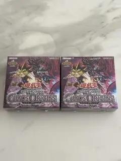 遊戯王OCG CHAOS ORIGINS 2box 新品未開封 遊戯王OCG CHAOS ORIGINS 2BOX 新品未開封 エクスパンション - メルカリ
