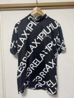 1PIU1UGUALE3総柄ロゴ 半袖 Tシャツ ゴルフ RELAX XL