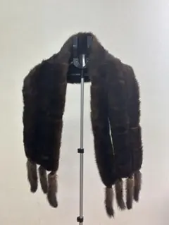 フォーンライト　ミンクマフラー／自然色／GAKE 日本製❣️ 2025年最新】ミンク マフラーの人気アイテム - メルカリ