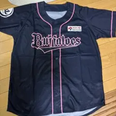 オリックス　バファローズBuffaloes ユニフォーム ネイビー　フリーサイズ