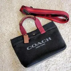 COACH コーチ ミニトートバッグ ショルダー 斜め掛け 2way 男女兼用のサムネイル