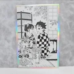 鬼滅の刃　シルバーエッジ　原画カード　竈門炭治郎　栗花落カナヲ　中国限定