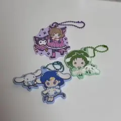 サンリオ コラボ ラバーチャーム ガチャガチャ カプセルトイ