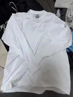 PRO CLUB ヘビーウェイト 長袖Tシャツ L ホワイトのサムネイル