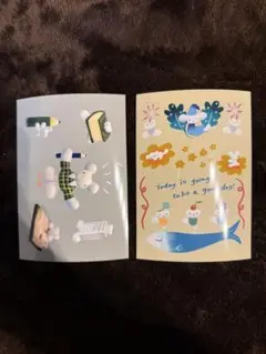 タテヤマフユコ　ネットプリント　ランダムステッカー