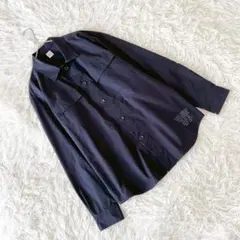 《タケオキクチ》 (3) プリントワークシャツ レギュラーカラー 格子柄 ラフ