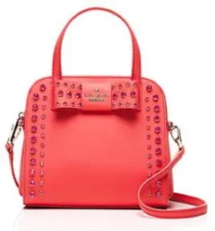 ♡ケイトスペード♡ リボン  ビジュー ショルダーバッグ ピンク