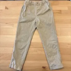 UNIQLO キッズ　ベージュ 長ズボン 130サイズ