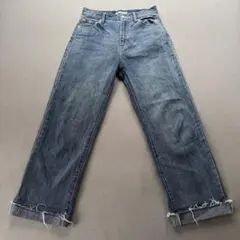 BROWNY STANDARD カットオフ ロールアップ デニムパンツ Mのサムネイル