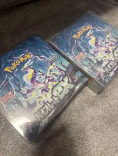 バイオレット ex BOX シュリンク付き 2個 シュリンク付きBOX ポケモンカード バイオレットex 【公式通販】