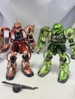 MG ザクII コーティングVer 2体セット シャア専用 MS-06F/J