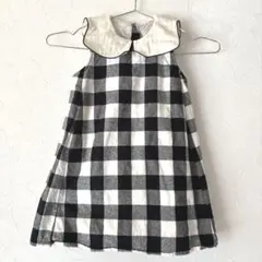 チェック柄ノースリーブワンピース 100サイズ