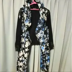 着用歴あり オッズオネスト 和チャイナ パーカー黒×赤 - メルカリ