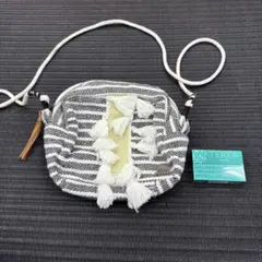 ROXY ストライプ柄 ショルダーバッグ