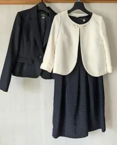 セレモニー　ママスーツ　3点セット　入学　入園　卒業　卒園