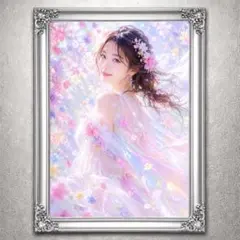 桜龍富貴姫瑞光 開運絵画 金運上昇 成功運上昇 在庫限り - メルカリ
