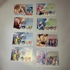 プロセカ ウエハース カード 計8枚（志歩,ルカ,リン,遥,鳳えむ,望月穂波）