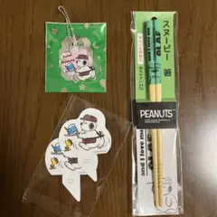 オラフ　アクリルキーホルダー＆ピック２個＆箸【新品未使用】