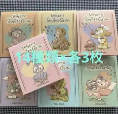 ダッフィー＆フレンズ　ウェア・スマイルズ・グロウ　 メモ42枚　　★ラスト