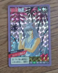希少☆即購入可】幽遊白書 妖狐蔵馬 オジギソウ操作 カードダス - メルカリ
