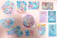 プリキュア　シール　カード　缶バッジ