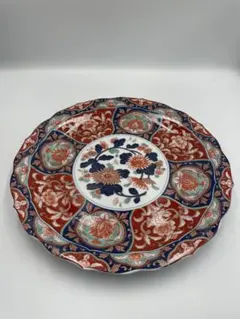 献上伊万里 双鶴窯 大皿