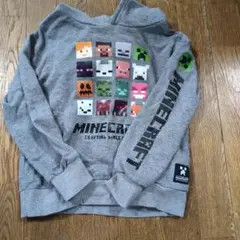 Minecraft フード付きトレーナー 140