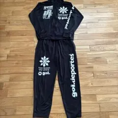 gol.deportes 黒ジャージセット