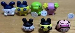 たまごっち　カプセルトイ　フィギュア　まとめ売り　7個セット　（おまけ付き）
