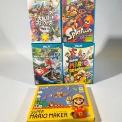Wii U ゲームソフト 5本セット