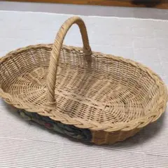 カントリー　大きなバスケット