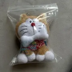 100% ドラえもん&フレンズ ドラえもん 柴犬ぬいぐるみキーチェーン
