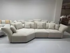 モダンファブリックソファ