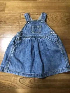 babyGAP デニムジャンパースカート