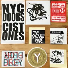 ① グラフィティー ステッカー 8枚セット graffiti グラフィティ