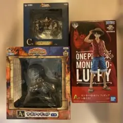 ONE PIECE 一番くセット ヒストリーオブルフィ・幼少期フィギュア他