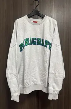 SATIN COLOR LOGO CREW/サテンカラーロゴクルースウェット