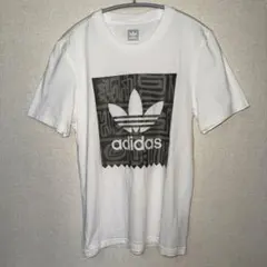 adidas ホワイト Tシャツ メンズＳ