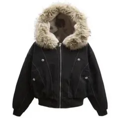 【即購入OK‼️】PCTOKYO エッジライン裏ボアジャケット Lサイズ 黒